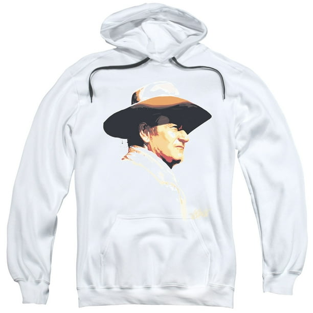John Wayne Mens Painted Profile Pullover Hoodie John Wayne Mens Painted Profile Pullover Hoodie